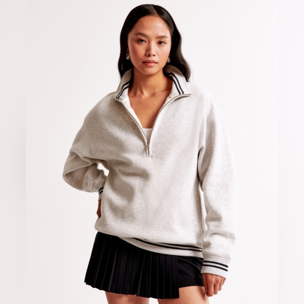 Abercrombie Essential Vintage Sunday Half Zip